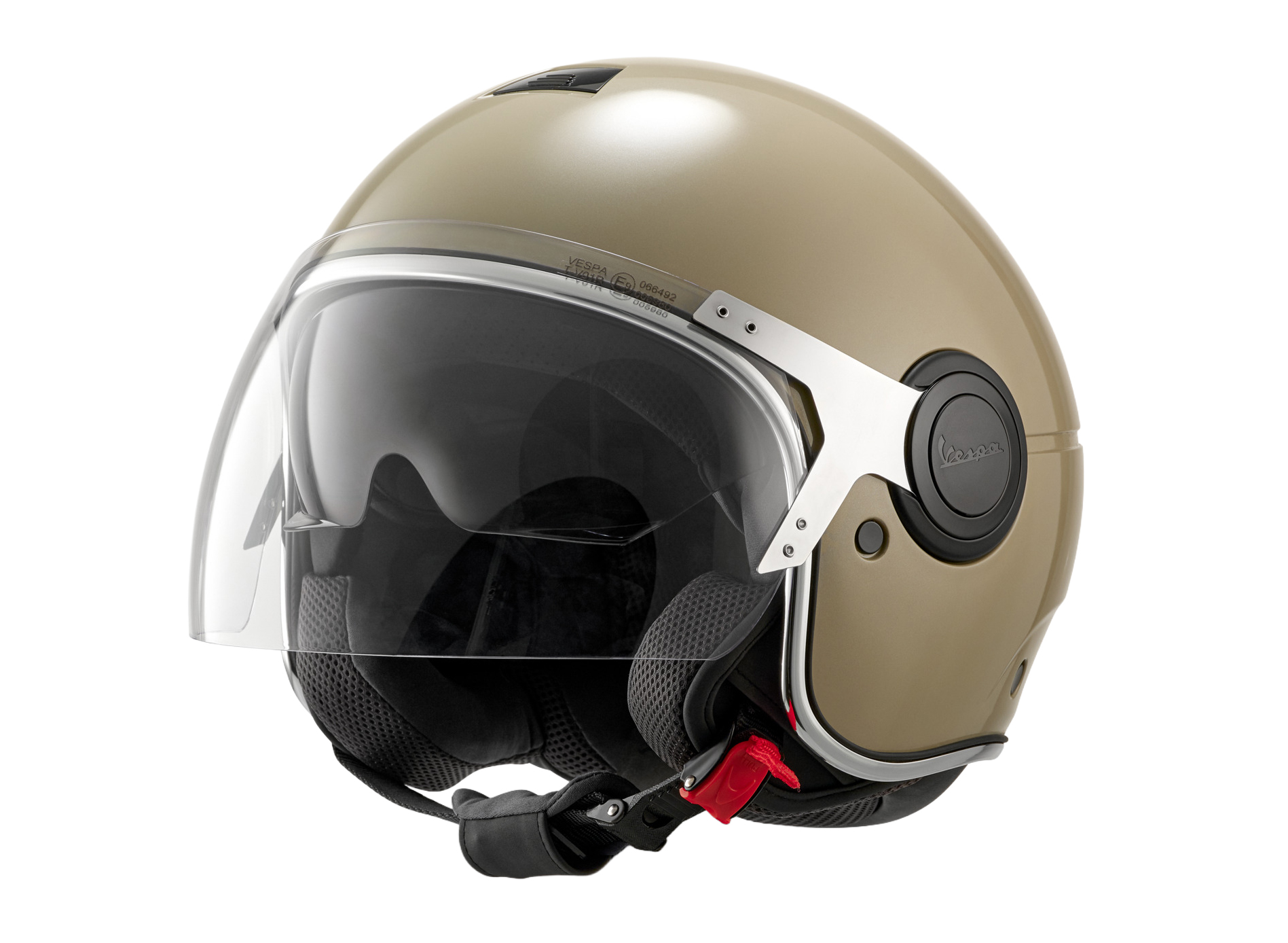 Casco jet Vespa, Vespa Argentario, verde