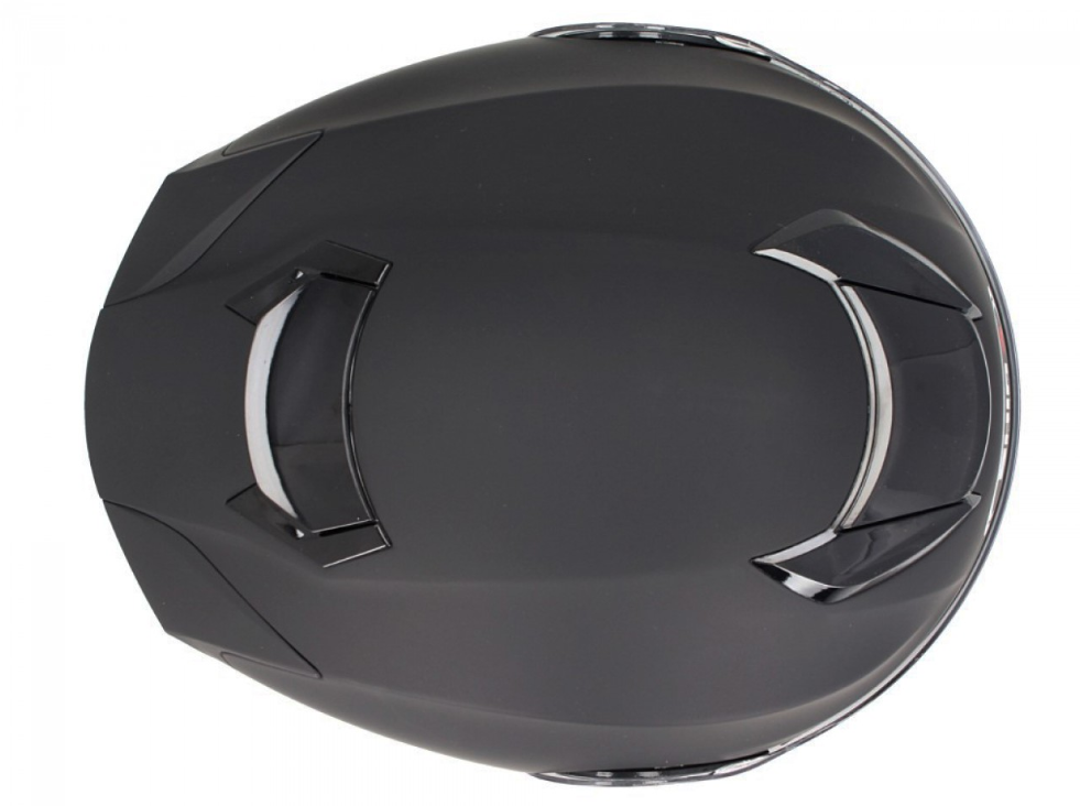 Casco Shiro flip-up, SH507, nero opaco