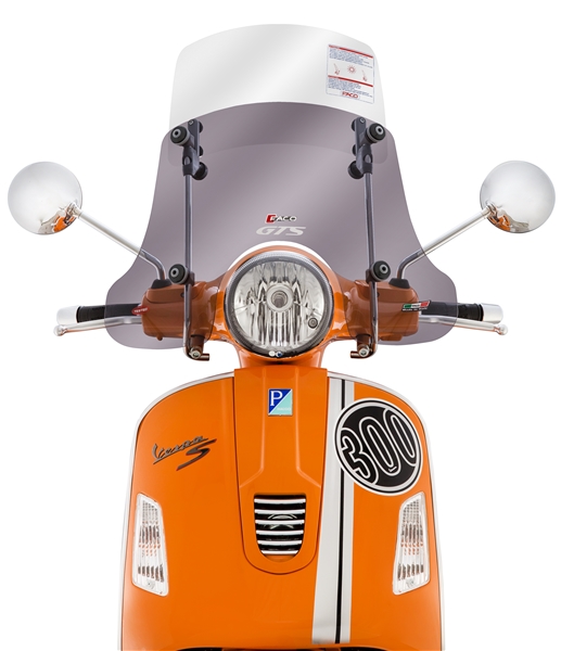 Parabrezza FACO "Twin-Screen" per Vespa GTS/GTS Super/GT/GT L 125-300cc (-22)