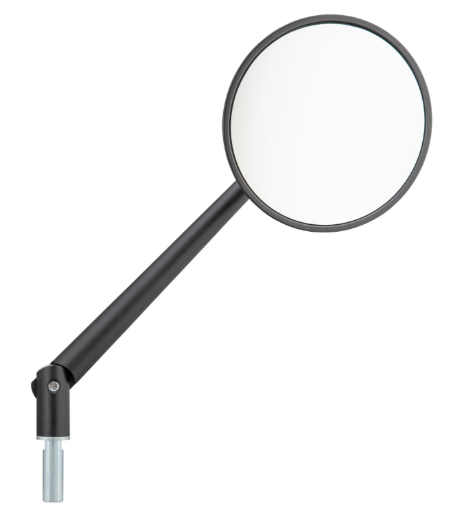 Specchio standard per Vespa, filettatura destra, nero opaco