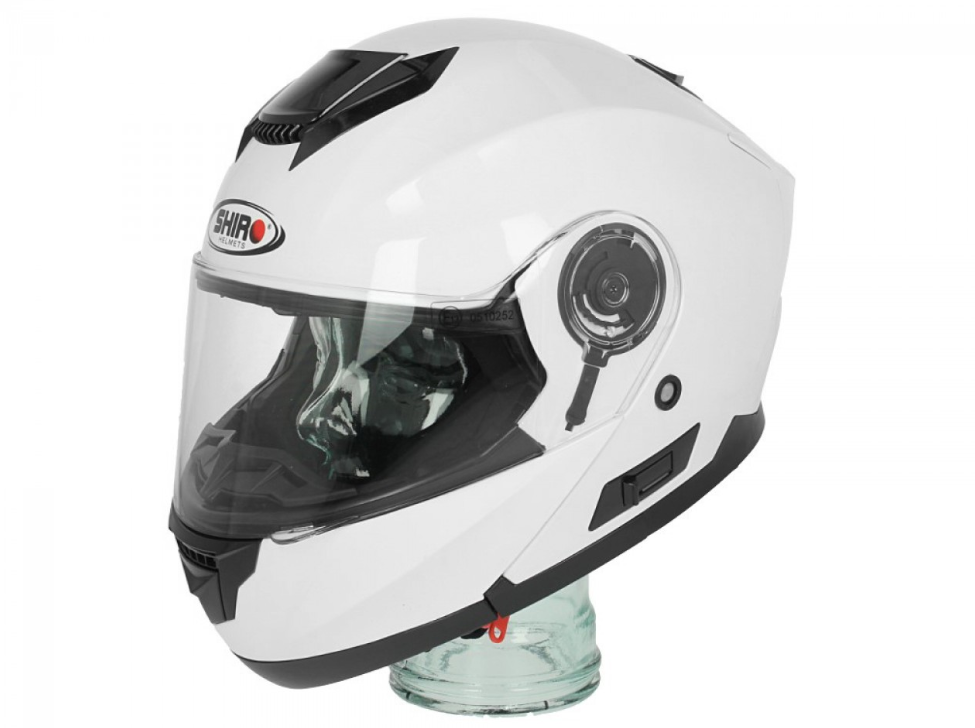 Casco Shiro ribaltabile, SH507, bianco