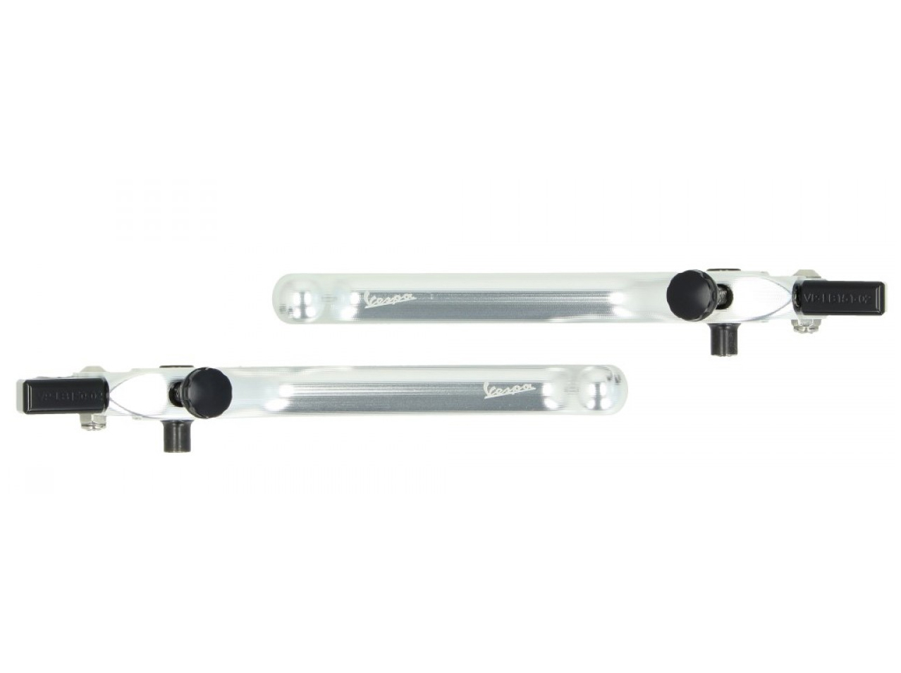 Kit manubrio, alluminio, anodizzato, set maniglie, leve e terminali manubrio per Vespa GTS