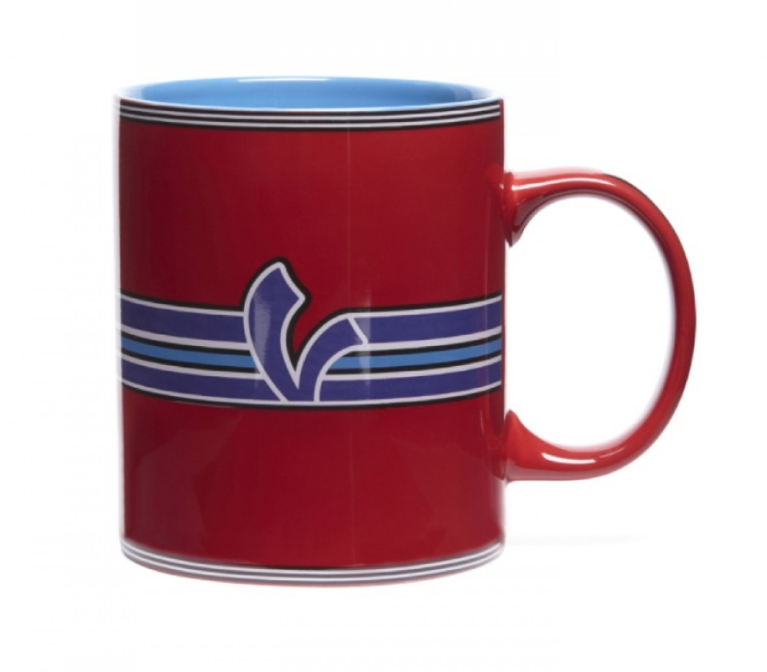 Tazza Vespa con strisce a V