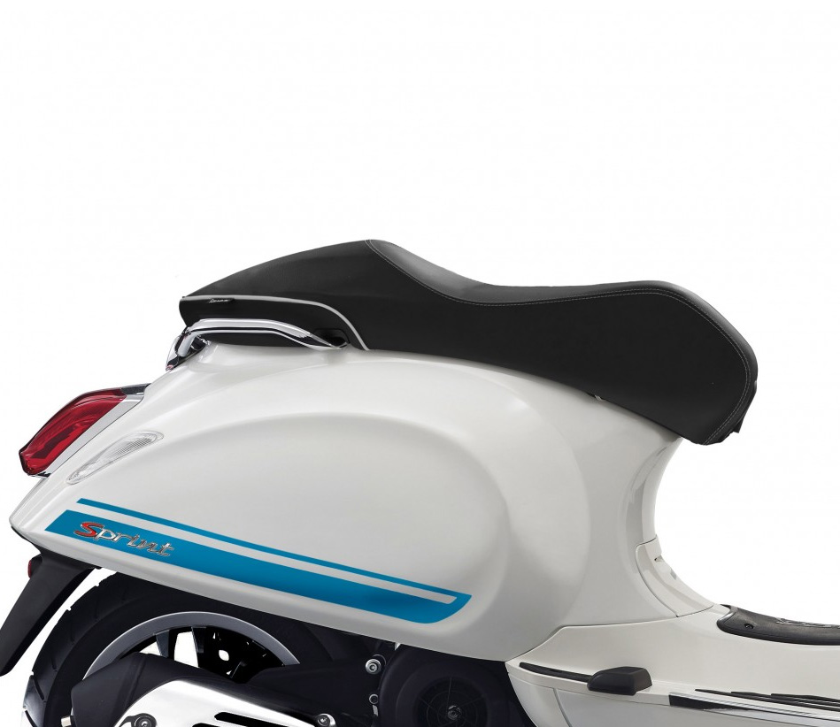 Sedile sportivo mono originale Vespa - Primavera / Sprint