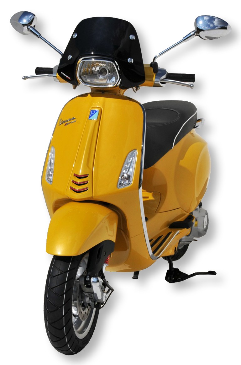 Cupolino Ermax Piccolo per Vespa Sprint - nero