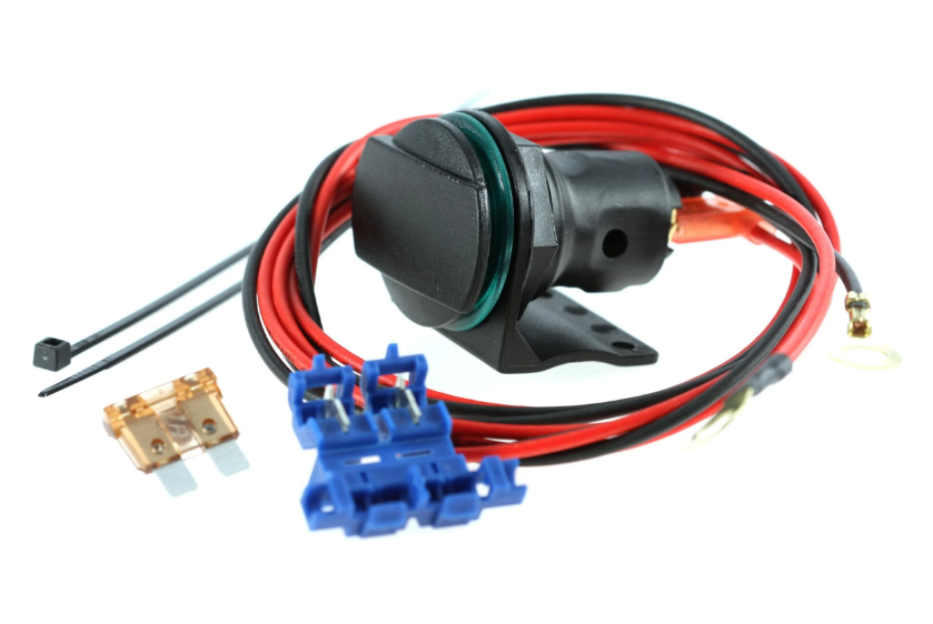 Presa accendisigari / presa standard 12 Volt per Vespa GTS/GTS Super/GTV, a scomparsa