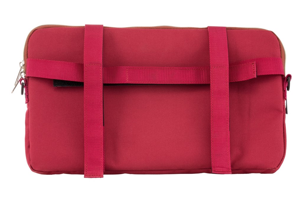 Borsa "Classic" per vano bagagli/portaoggetti Vespa - rossa, nylon
