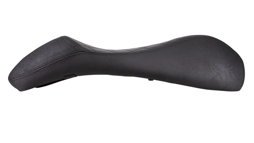 Sella sportiva Black Edition per Vespa GTS/GTV/GT 125-300cc ('03-'13), nero