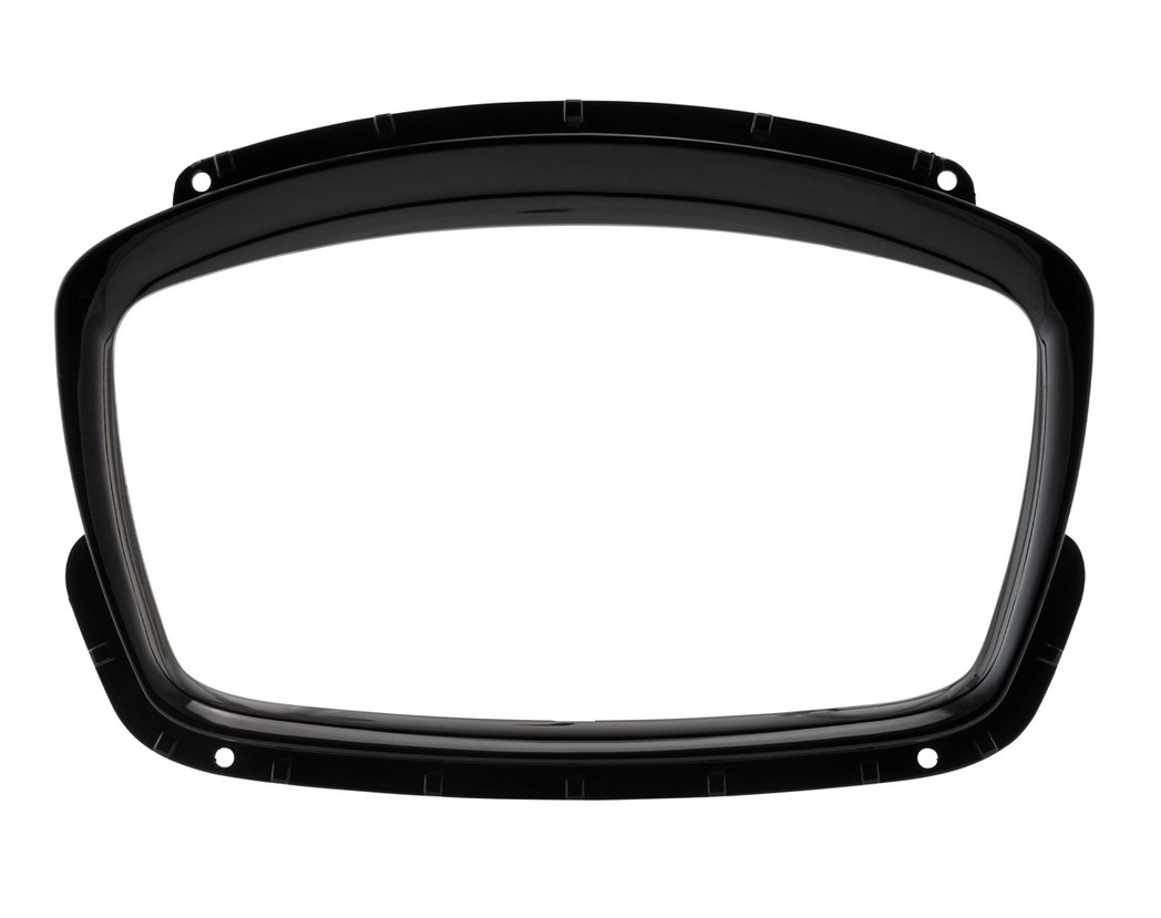 Anello decorativo contachilometri per Vespa GTS Supertech HPE 125/​300 ('19-), nero lucido