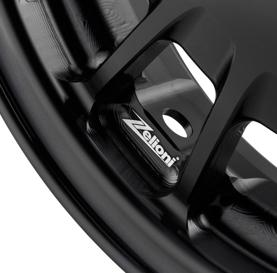 Cerchio anteriore/posteriore per Vespa GTS/GTS Super/GTV/GT 60/GT/GT L/946 125-300ccm, nero lucido