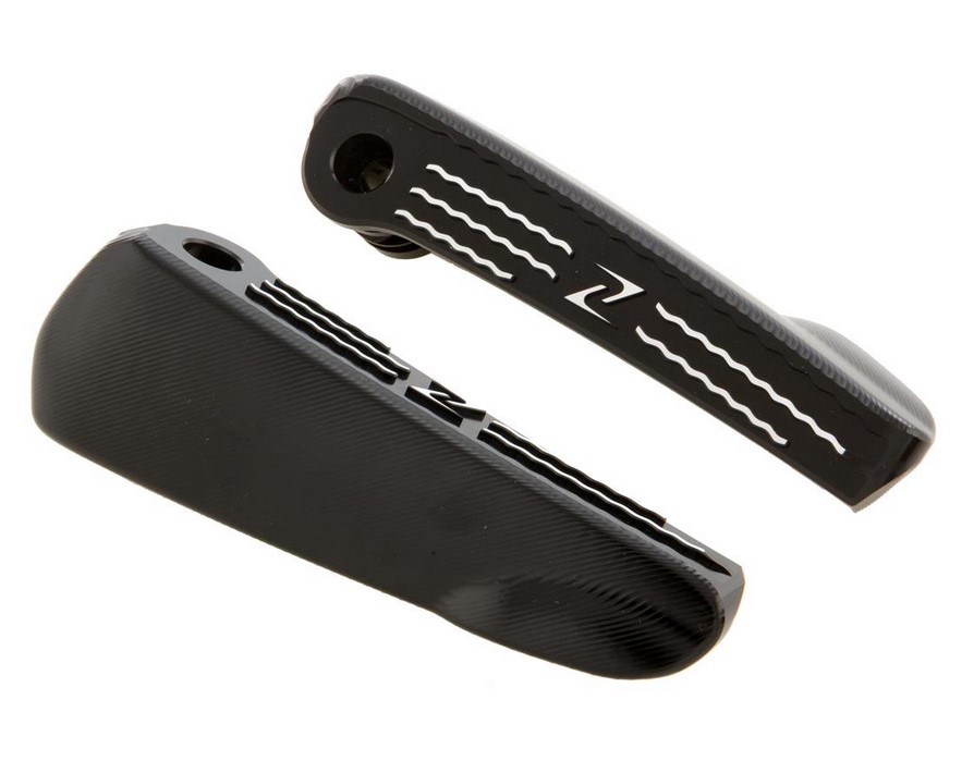Poggiapiedi, destro e sinistro per Vespa GTS/​GTS Super/​GTV/​GT 60/​GT/​GT L 125-300ccm, nero
