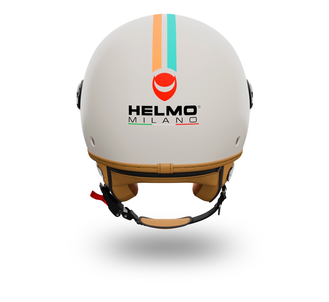 Helmo Milano Demi Jet Veloce bianco opaco