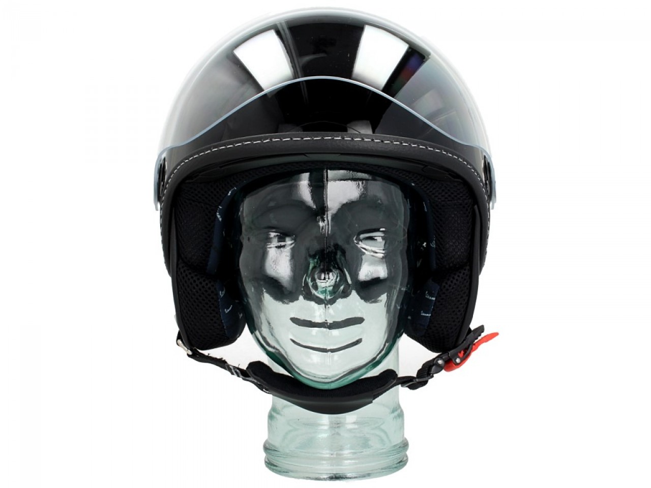 Vespa Jet Casco Visiera 3.0 nero
