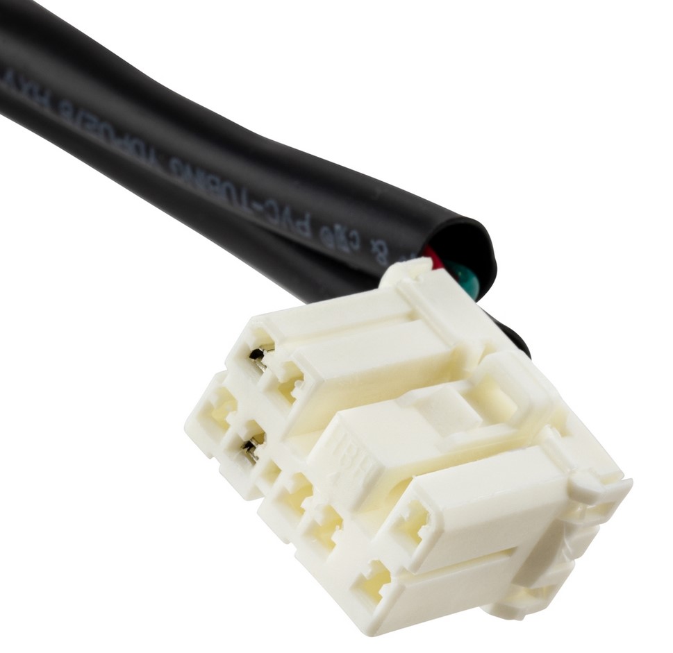 Copri vano bagagli sinistro con connessione USB per Vespa GTS/​GTS Super/​GTV/​GT, nero
