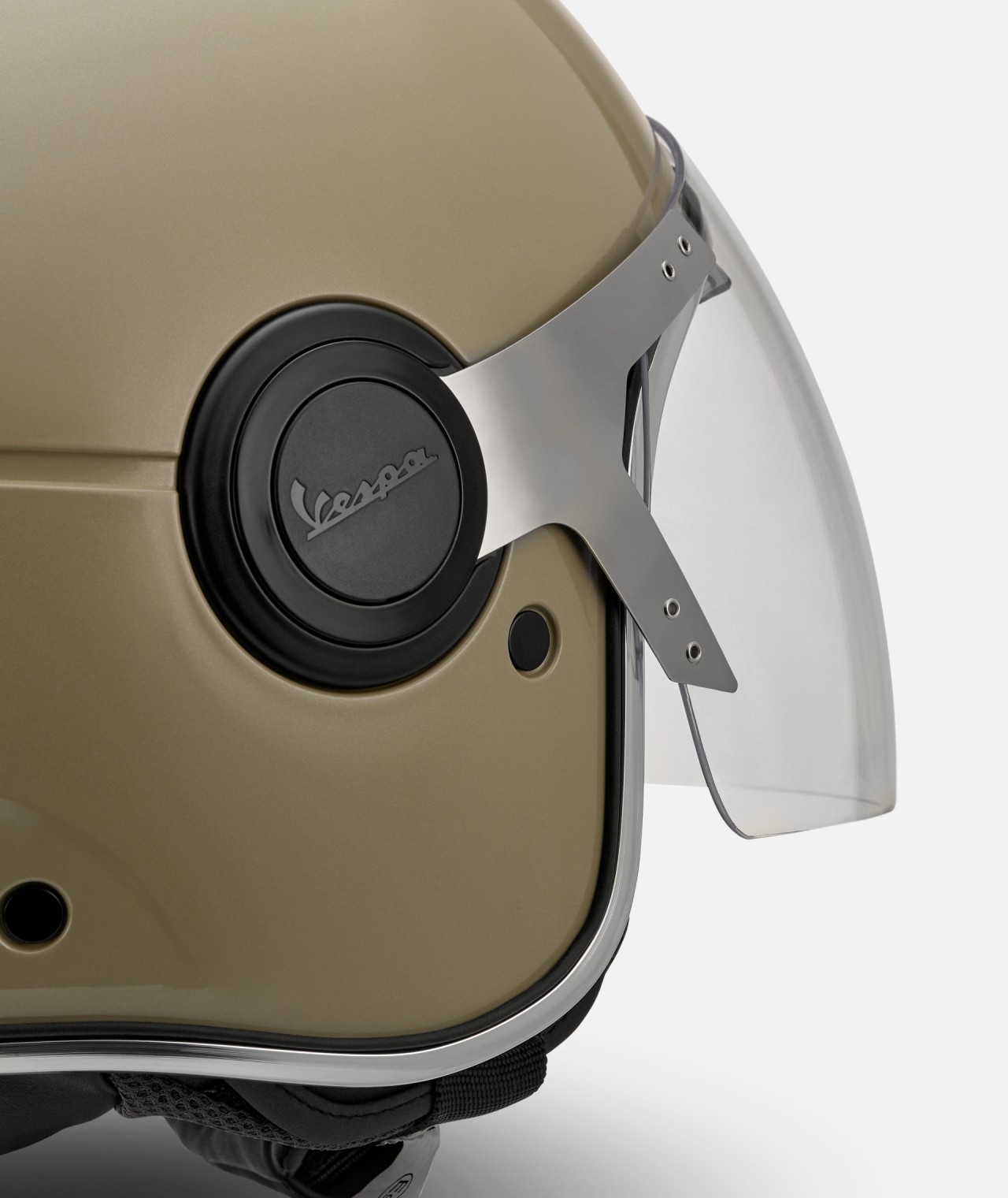 Casco jet Vespa, Vespa Argentario, beige