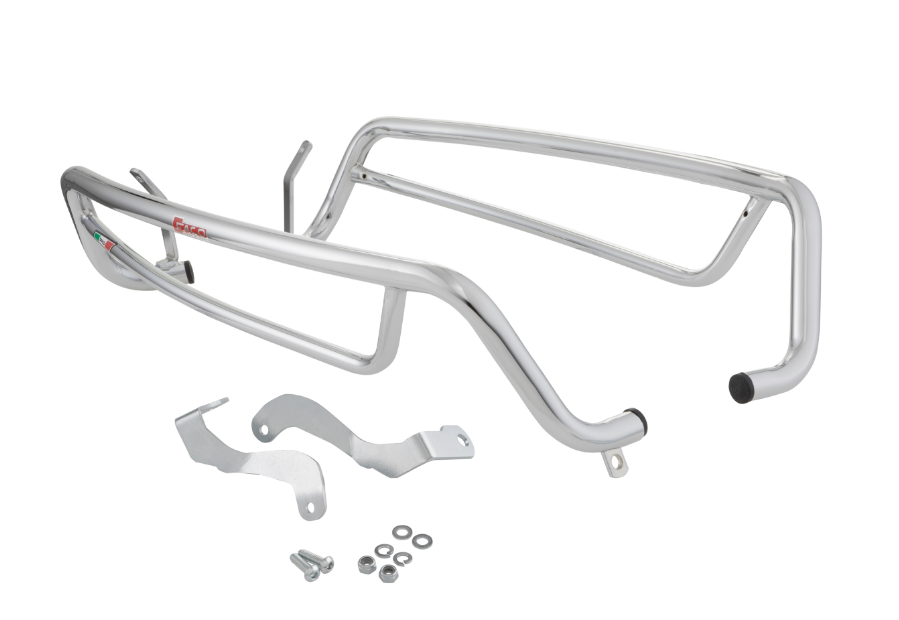 Coperchio laterale posteriore per Vespa GTS 300cc HPE ('19-), cromato