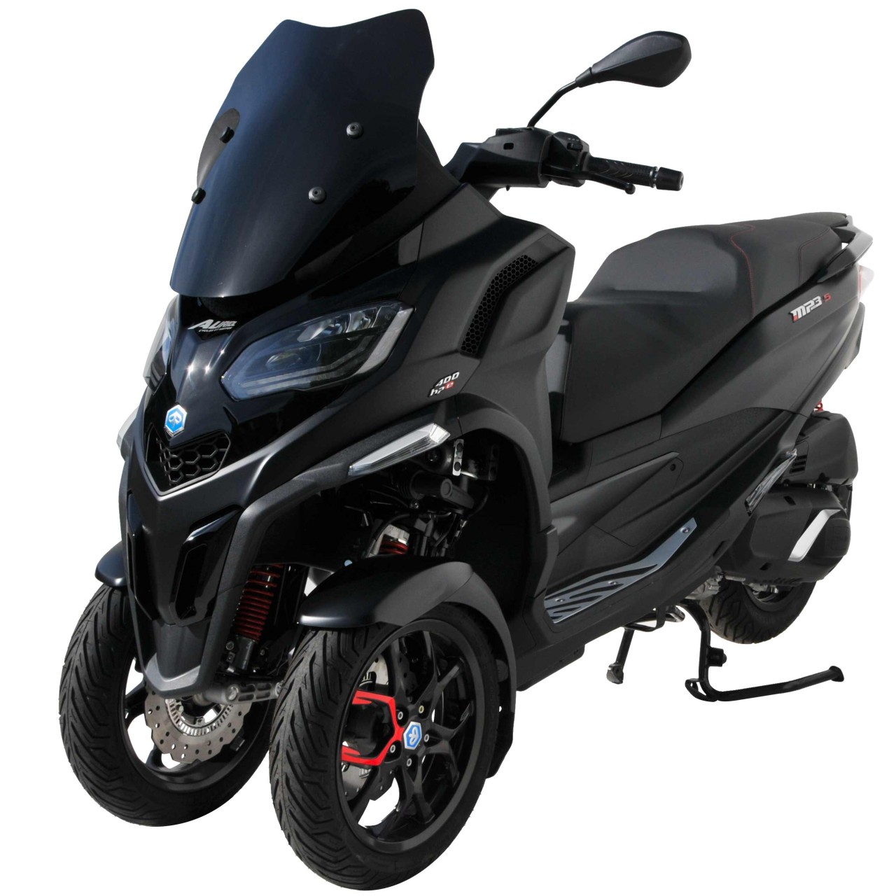 Parabrezza ERMAX Sport per Piaggio MP3 400 HPE (22-), nero