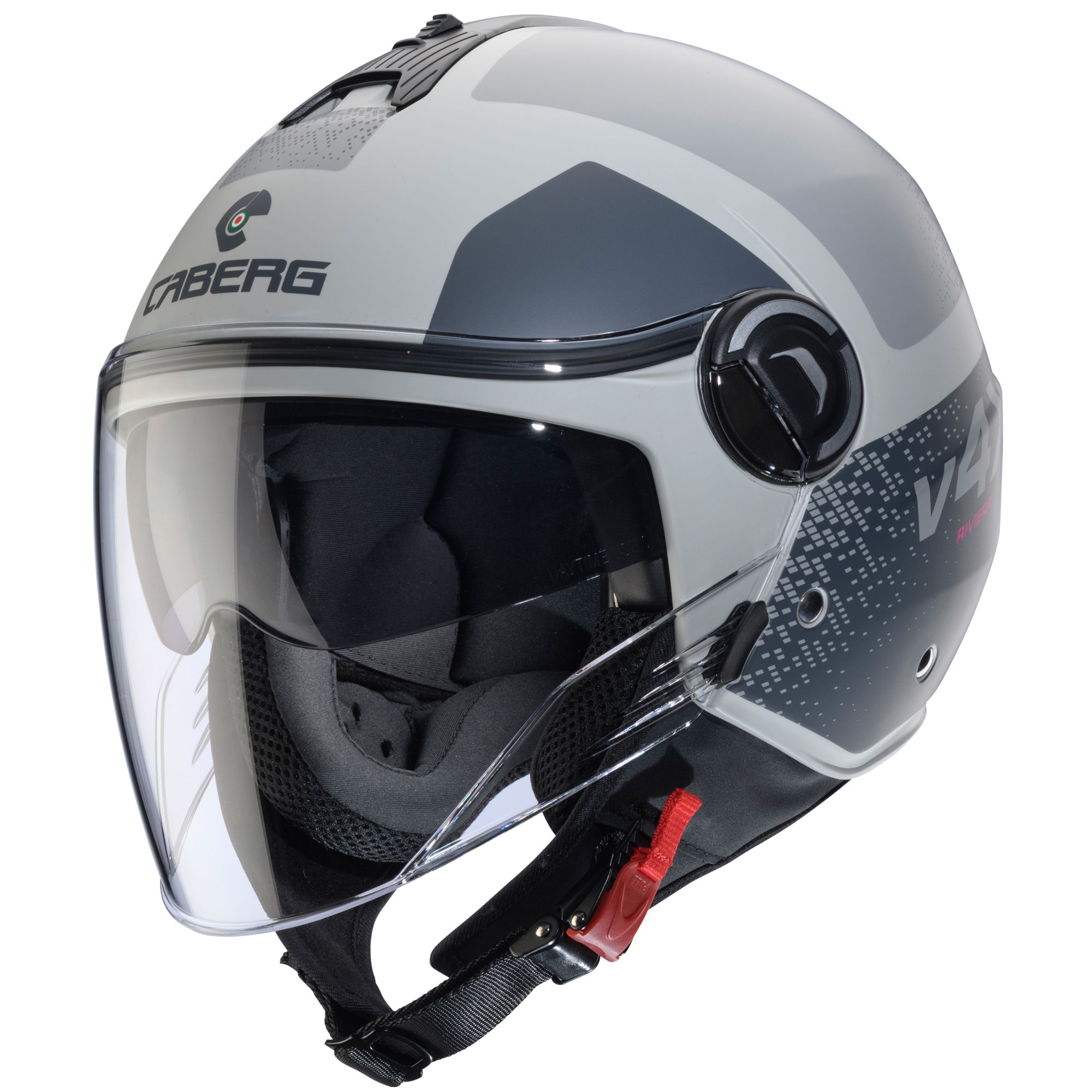 Caberg casco Riviera V4 X Alpha sabbia opaca/grigio antracite