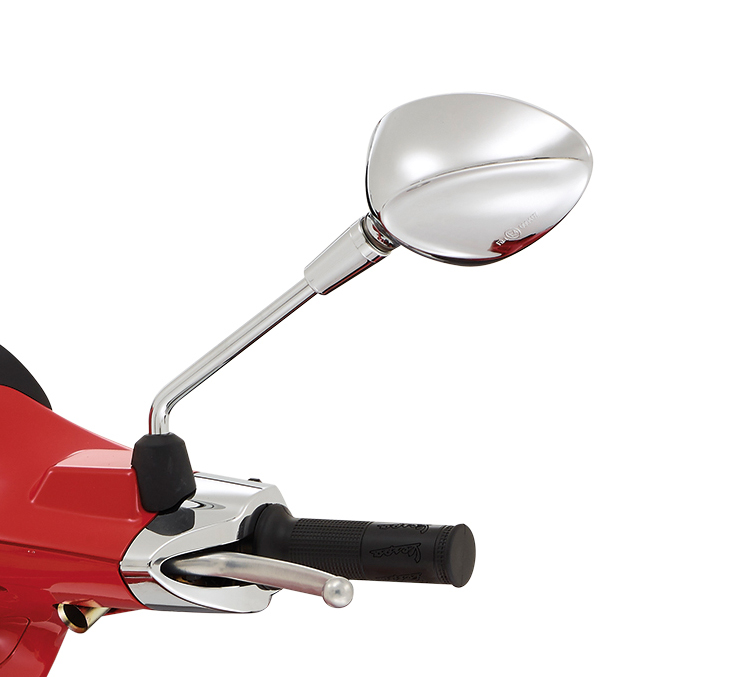 Specchio sinistro cromato per Vespa Sprint 50-150ccm 2T/​4T