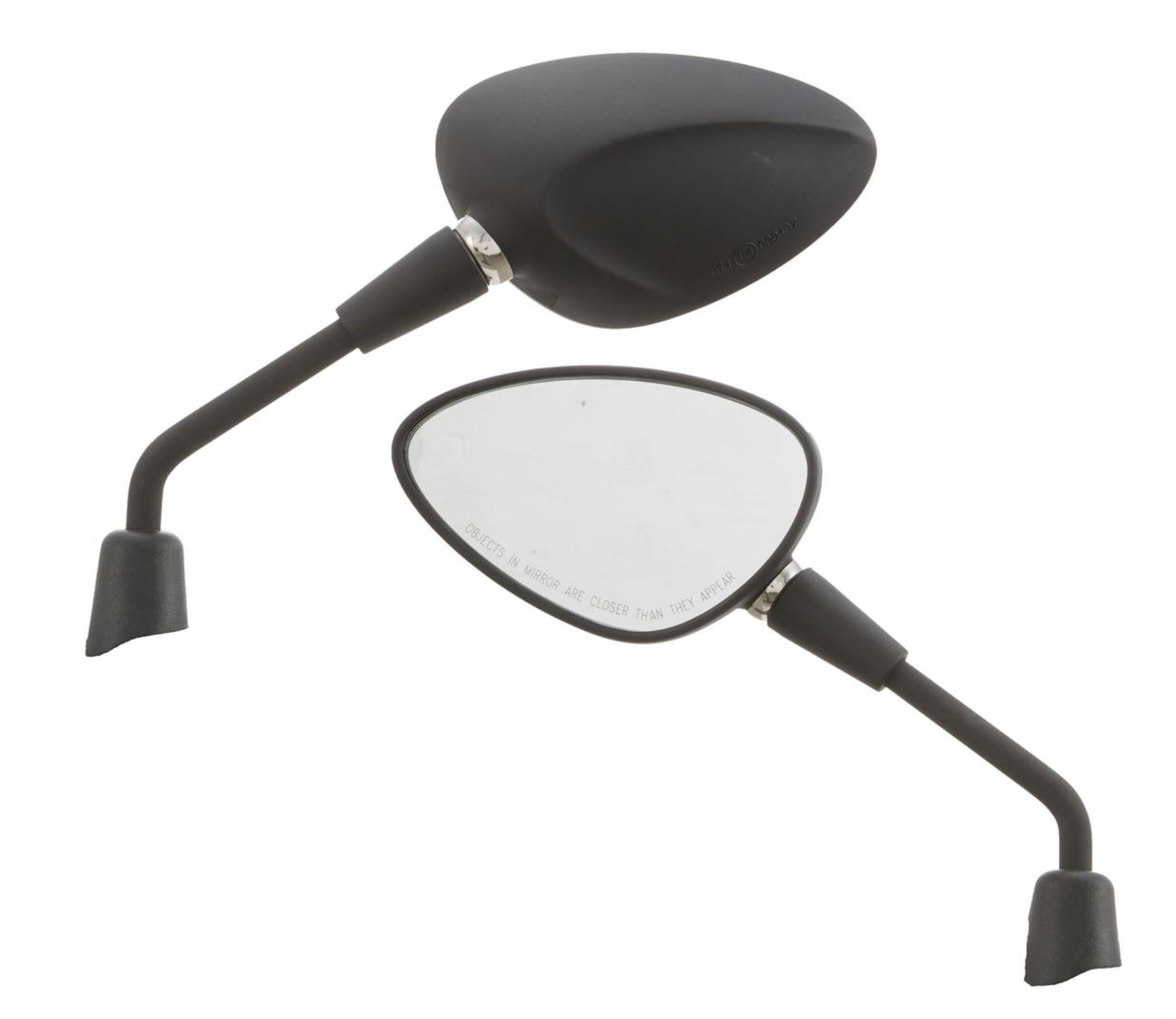 Specchio Shorty nero opaco destro e sinistro per Vespa Sprint 50-150ccm 2T/​4T