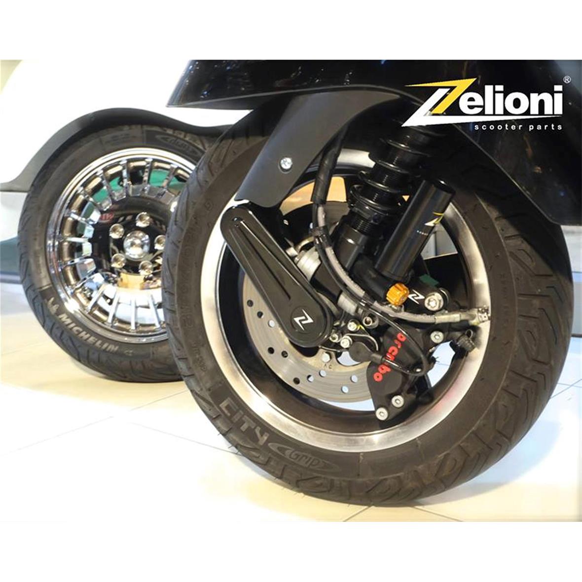 Copertura forcellone, nera Zeloni per Vespa Primavera/​Sprint/​GTS/​GTS Super 50-300ccm ('14-'16)