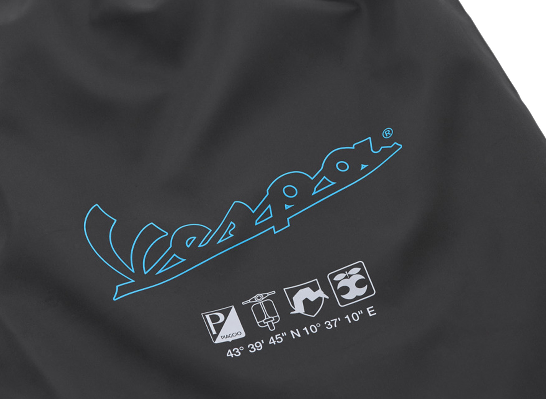 Zaino Vespa nero blu collezione DEC