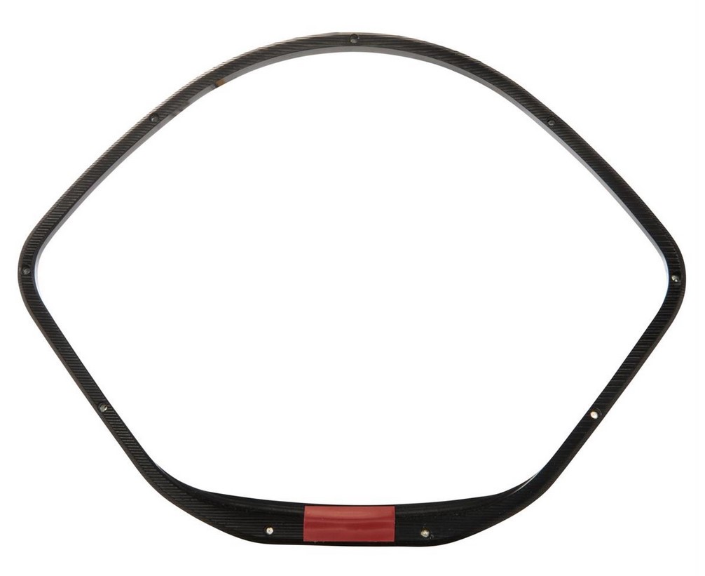 Anello decorativo tachimetro per Vespa GTS/​GTS Super/​GT/​GT L 125-300ccm (-'13), nero