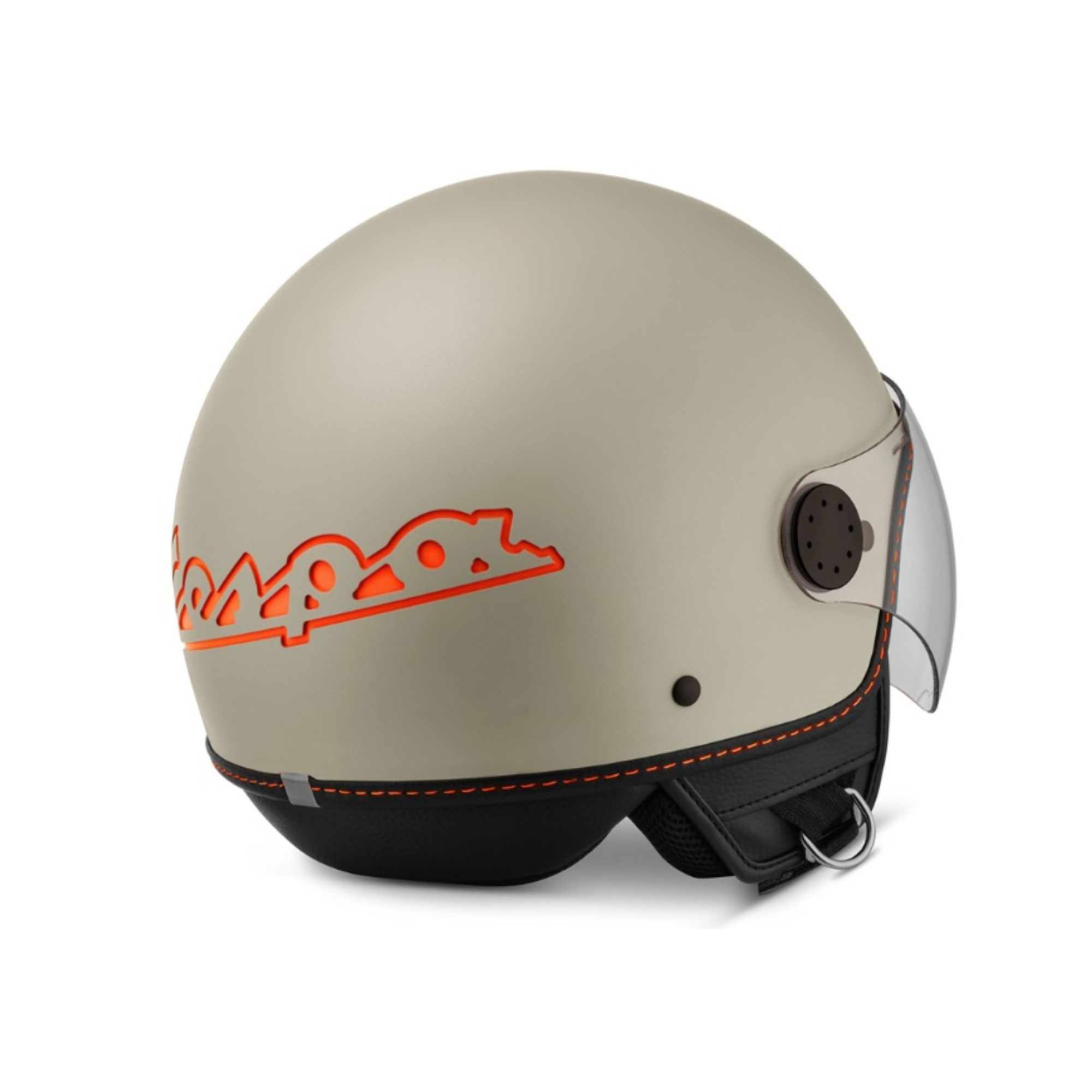 Vespa Jet Casco Visiera 4.0 arancione impolsivo