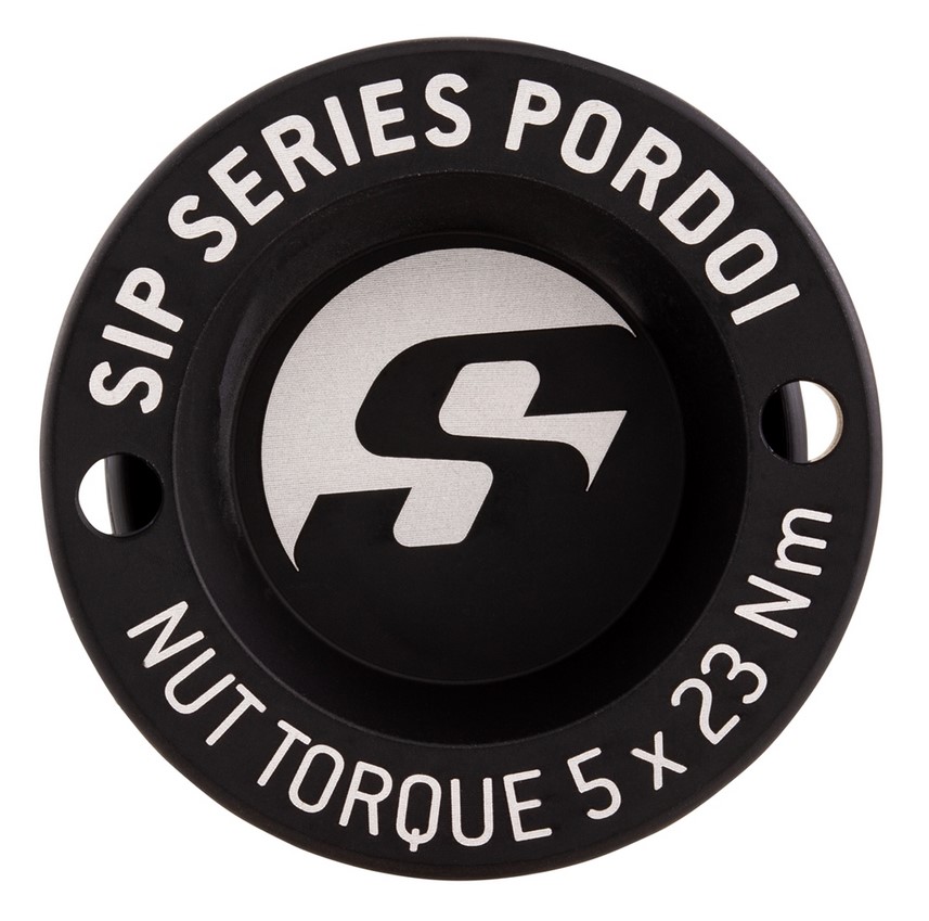 Tappo parapolvere 13" cerchio anteriore per Vespa GTS/​GTS Super/​GTV/​GT 125-300ccm, nero opaco