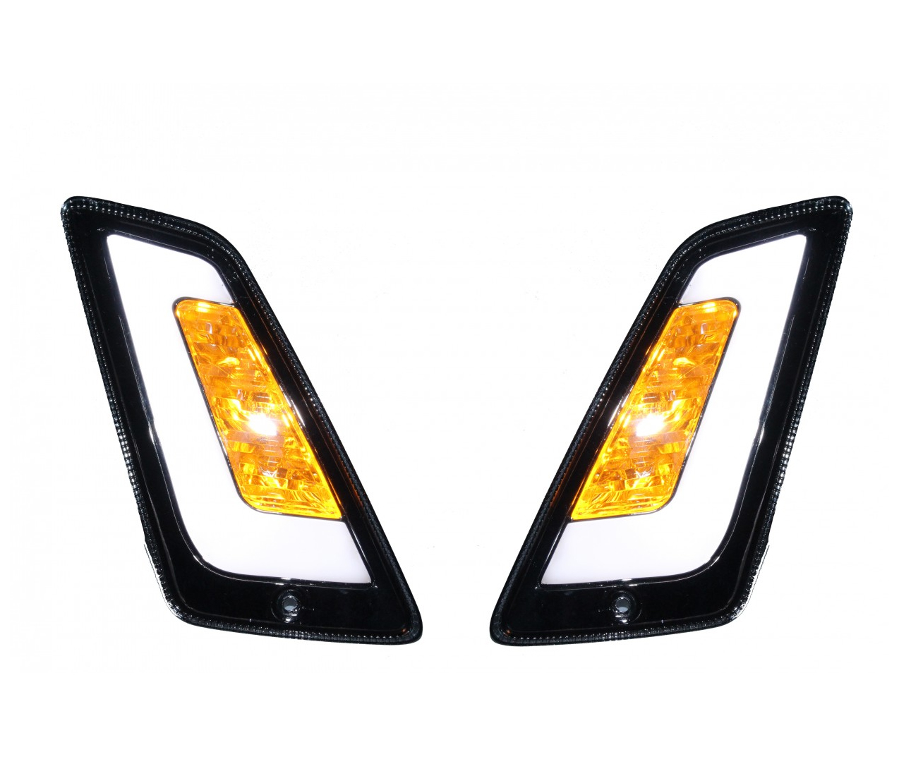 Kit frecce a LED anteriori, colorate per Vespa GT, GTL, GTV, GTS 125-300 (2014-2018)