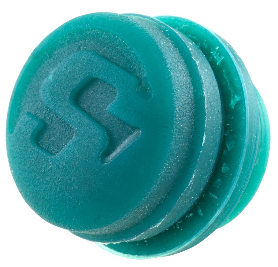 Tappo di copertura per pesi terminali barra, verde