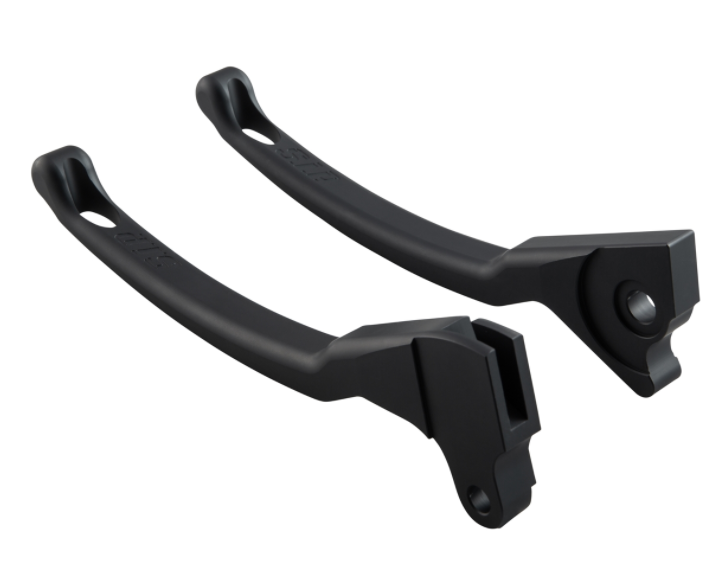 Set leva freno sportivo sinistra/destra per Vespa LX/​LXV/​S/​Primavera/​Sprint 50-150ccm, grigio opaco