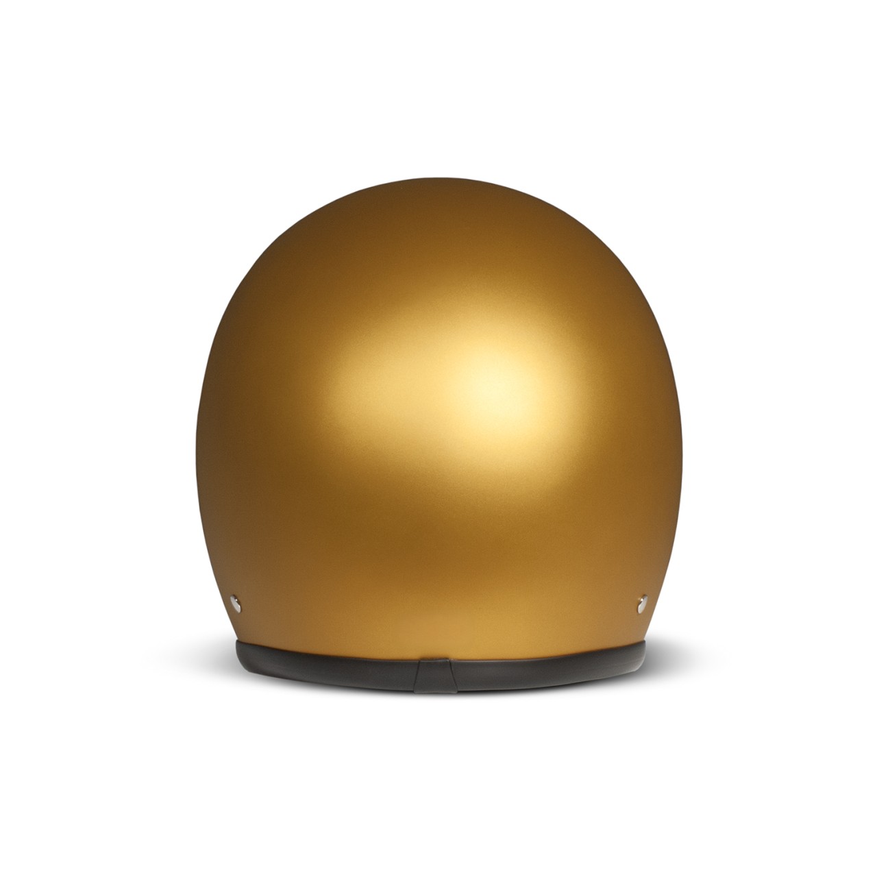 Casco jet MD Retro, oro lucido, ocra, fibra di vetro, ECE 22.06