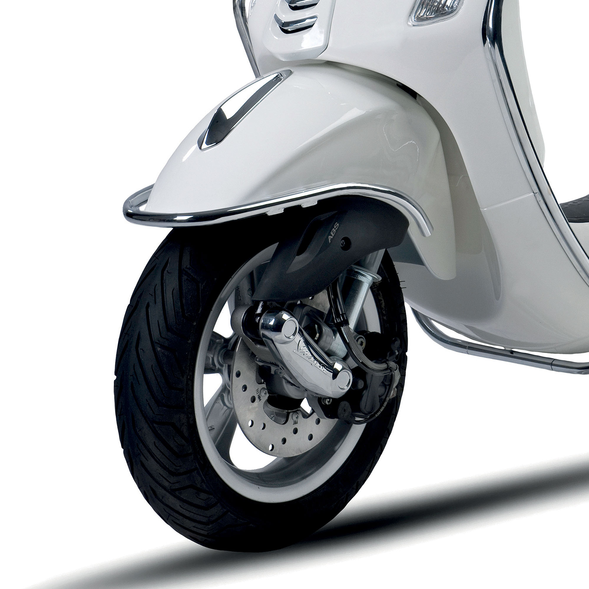 Parafango anteriore antiurto Vespa Primavera - cromato