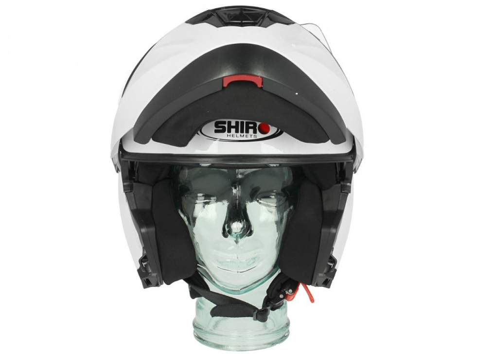 Casco Shiro ribaltabile, SH507, bianco