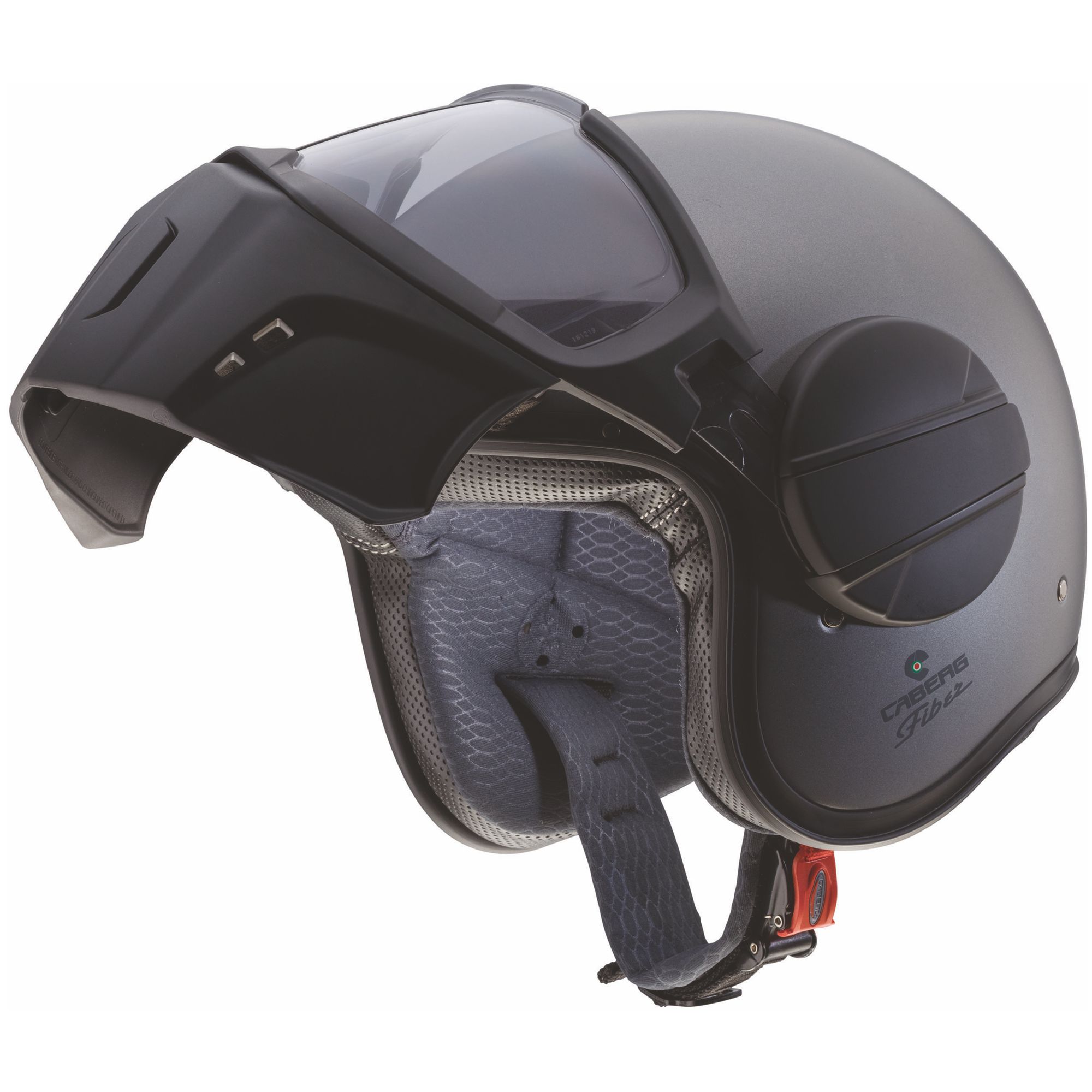 Casco Caberg Ghost X opaco-fucile metallizzato