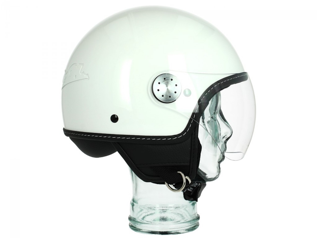 Vespa Jet Casco Visiera 3.0 bianco