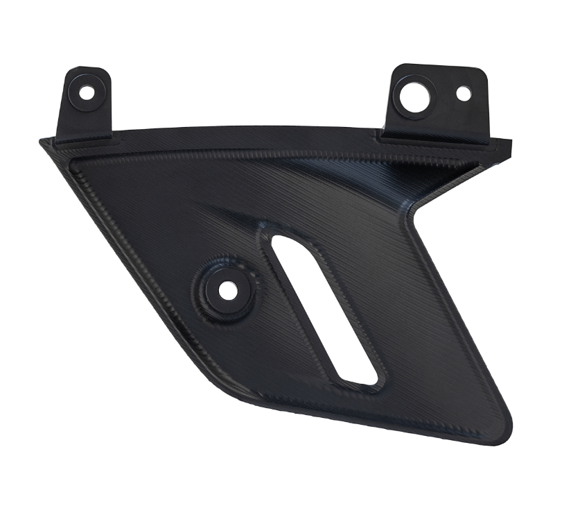 Carenatura per Vespa GTS/GTS Super 125/300cc (`22-), alluminio, anodizzato nero opaco