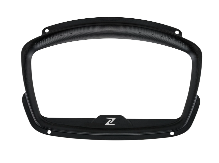 Anello decorativo contachilometri per Vespa GTS Supertech HPE 125/​300 ('19-), nero lucido