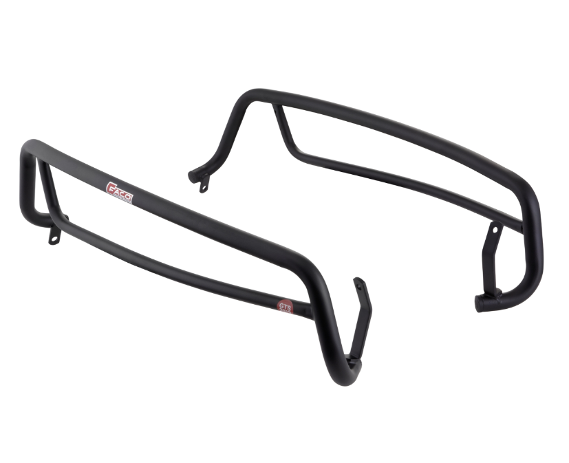Copertura laterale della barra di protezione posteriore per Vespa GTS 300cc HPE ('19-), nero opaco