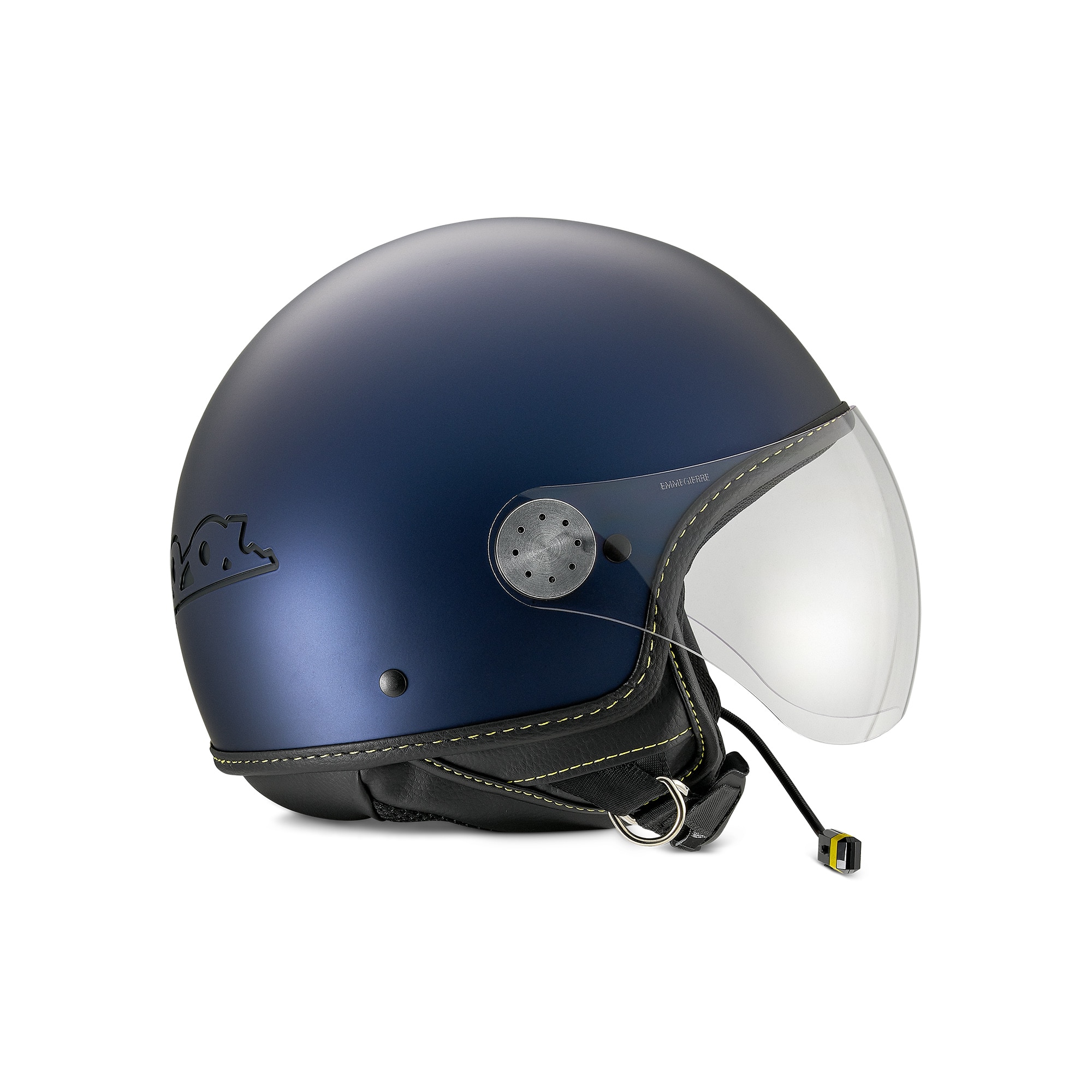 Vespa Jet Casco Visiera 4.0 Blu Energico - Bluetooth