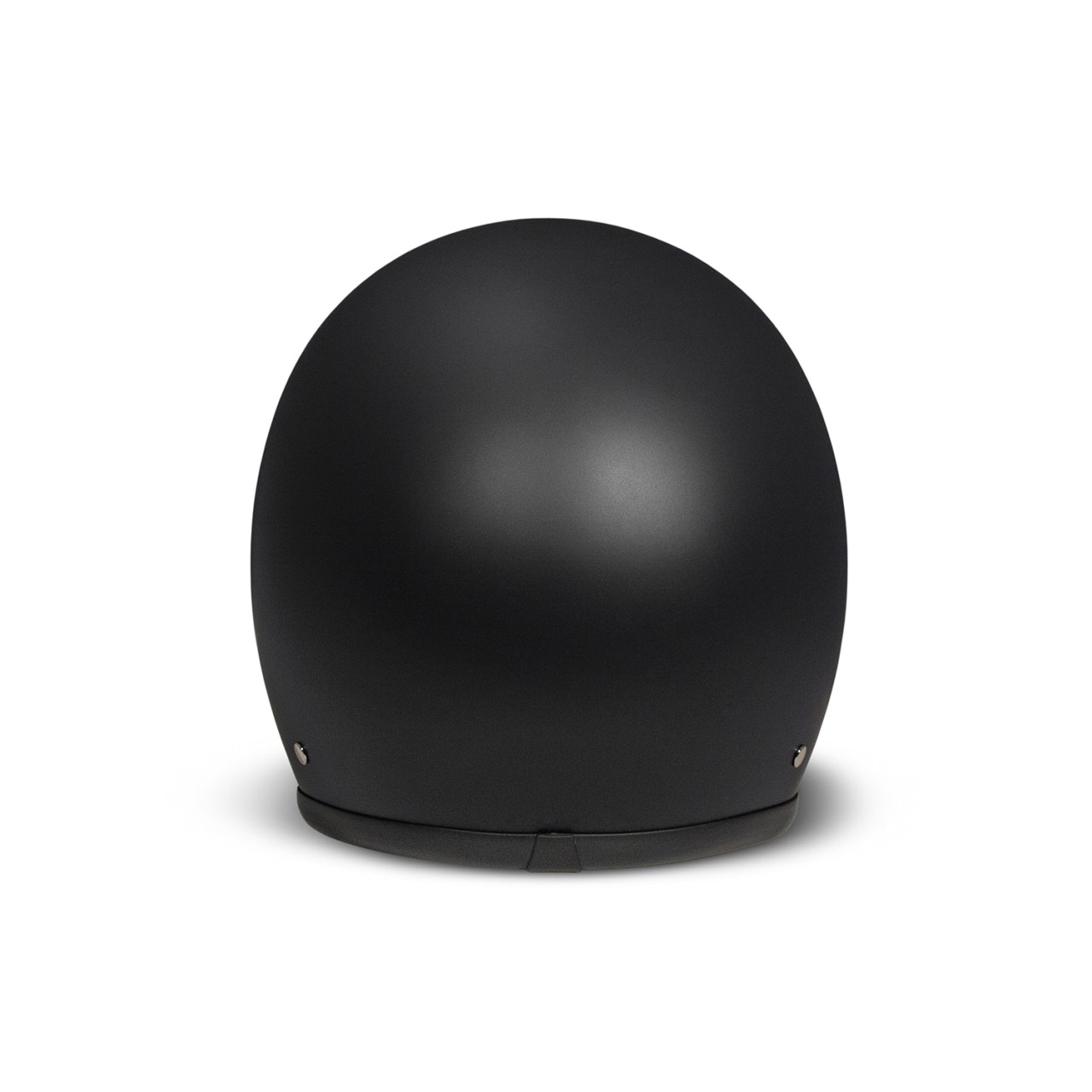 Casco jet DMD Retro, nero opaco, Matt Black, fibra di vetro, ECE 22.06