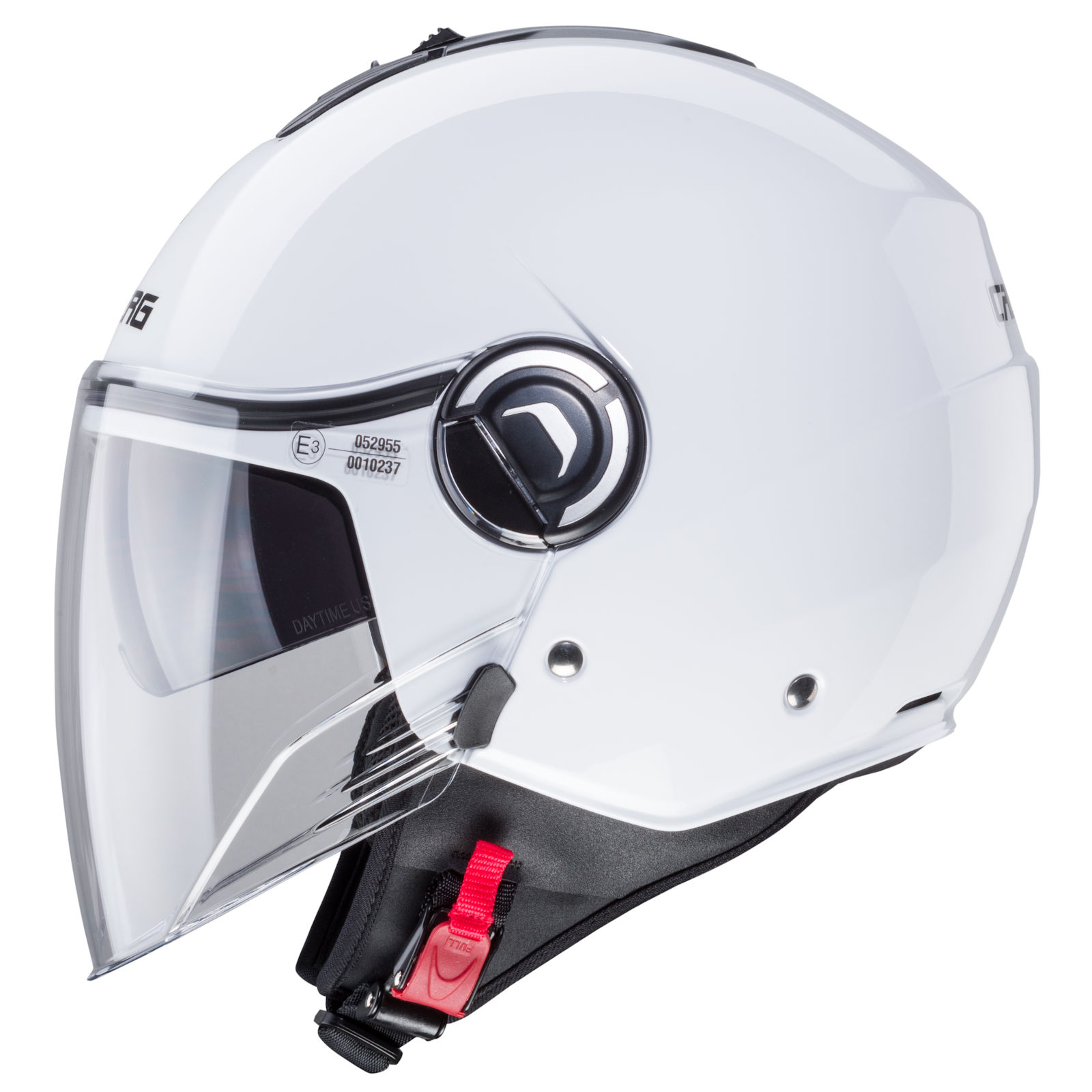 Casco Caberg Riviera V4 X bianco metallizzato