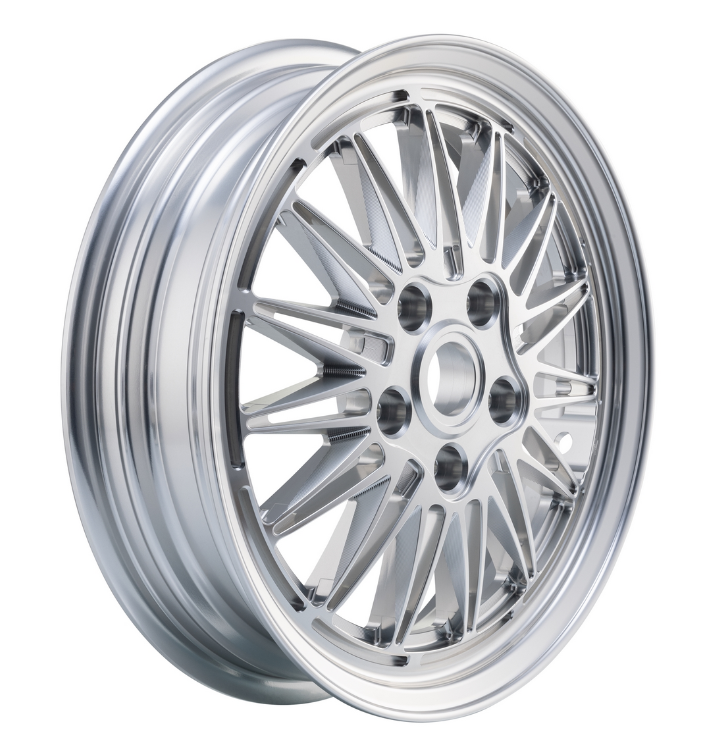 Cerchio 3 anteriore/posteriore 12" per Vespa GTS/GTS Super/GTV/GT/946 125-300ccm, argento