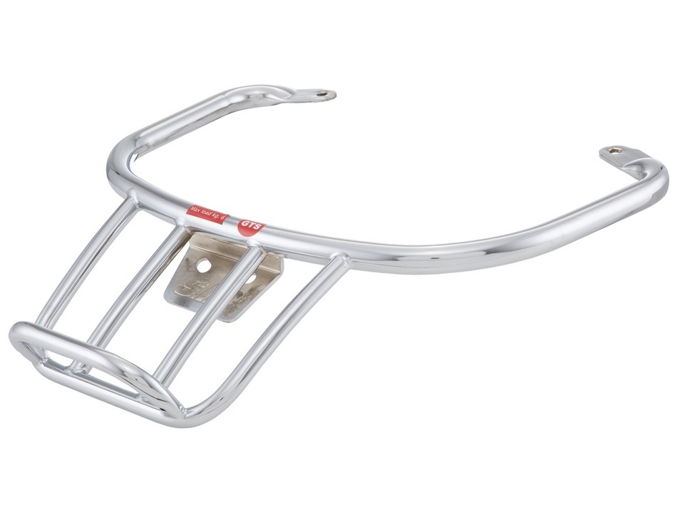 Portapacchi / maniglione passeggero posteriore anni '70 per Vespa GTS/​GTV/GT 125-300ccm 4T LC, cromato