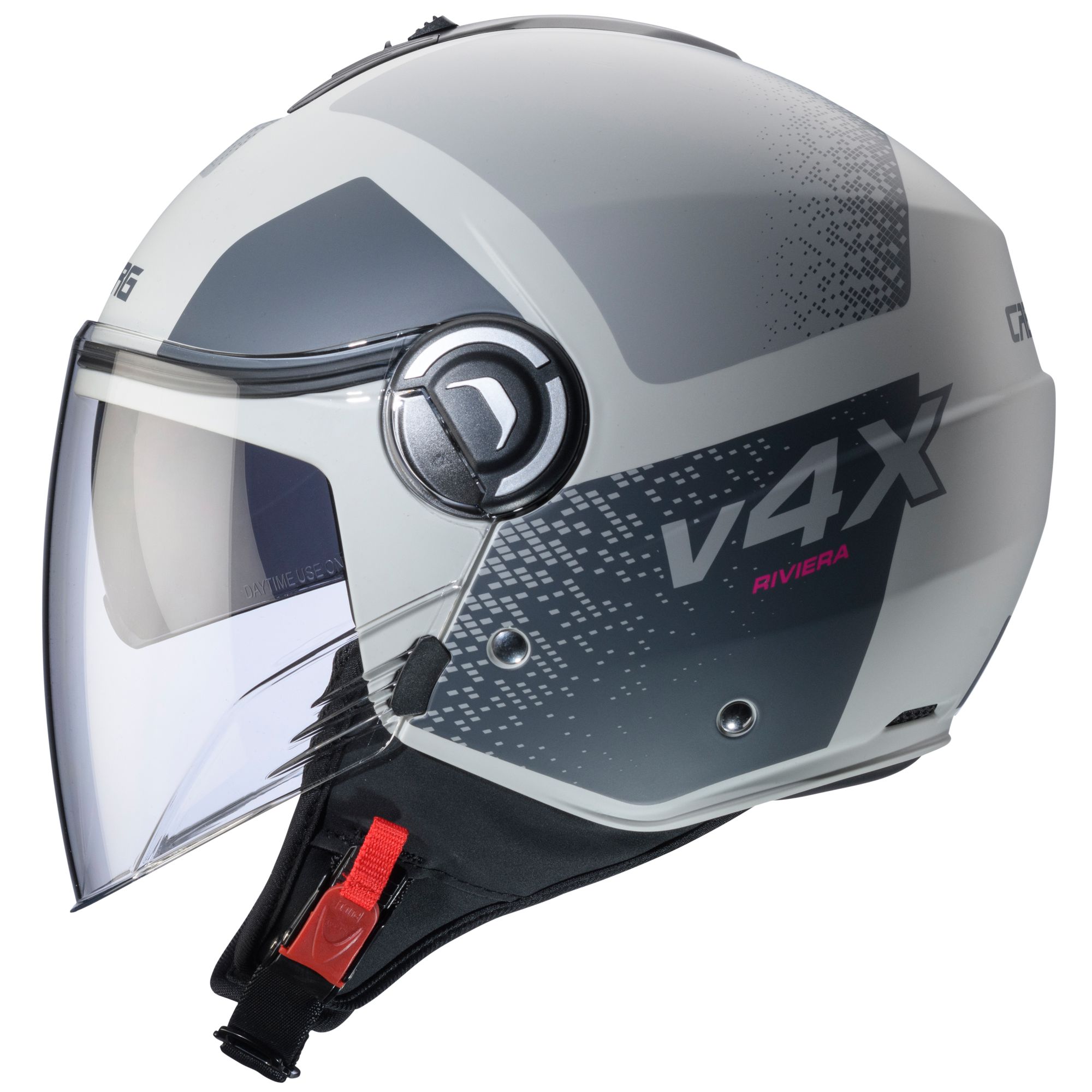Caberg casco Riviera V4 X Alpha sabbia opaca/grigio antracite