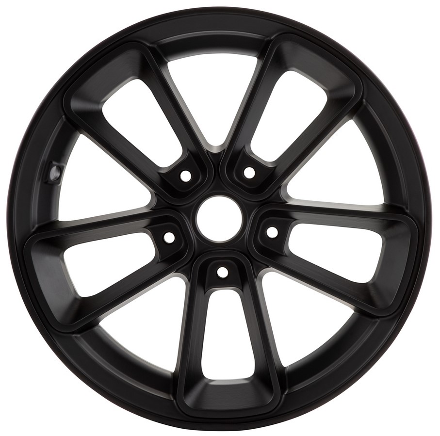 Cerchio anteriore/posteriore 12" per Vespa GTS/​GTS Super/​GTV/​GT 60/​GT/​GT L 125-300ccm, nero opaco
