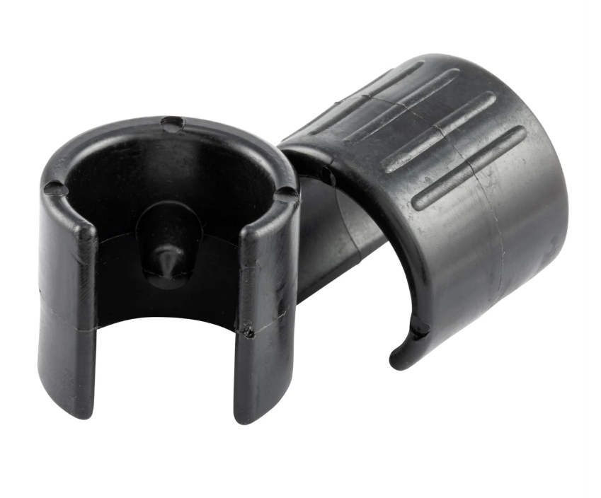 Clip di fissaggio del portapacchi FA Italia per Vespa, plastica, nero