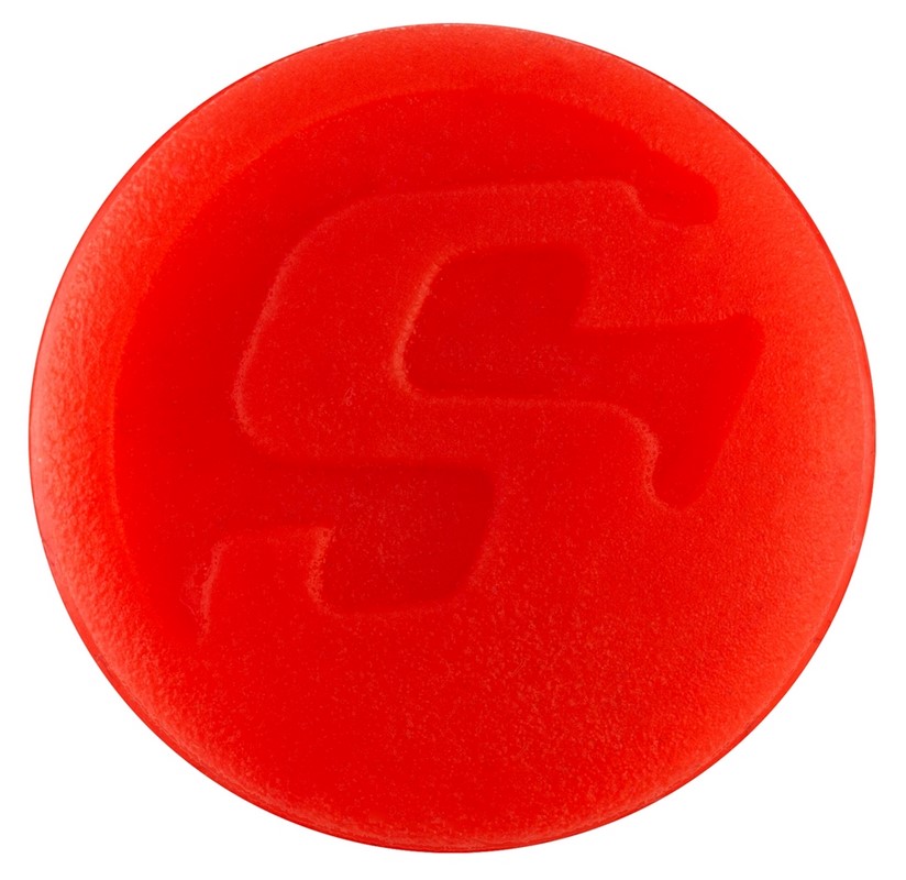 Tappo di copertura per pesi terminali barra, rosso