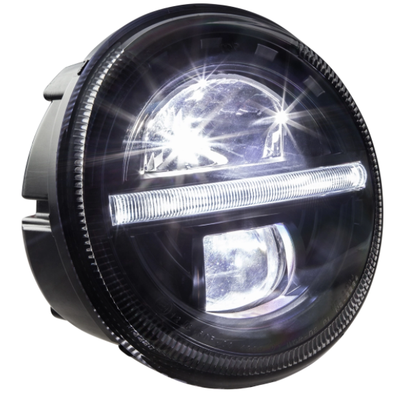 Faro anteriore "Black Edition" LED per Vespa GTS/​GTS Super/​GT/​GT L 125-300ccm ('03-'18)